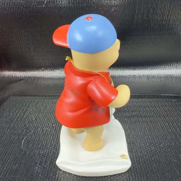 Disney Pooh Friends Figurine Glad You're on my Team Porcelain Figure Vintage - Picture 11 of 14